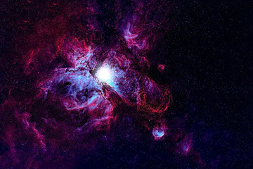 Deep space, beautiful space background. Elements of this image were furnished by NASA.