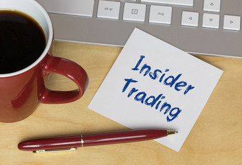 Canvas Print - Insider Trading