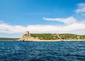 Watchtower near Santa Caterina (Torre dell'Alto), Salento, south Italy