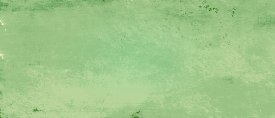 Wall Mural - Green background with watercolor paint and spatter grunge texture