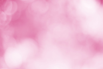 pink background with bokeh effect