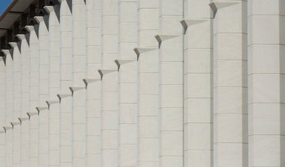 Architecure details marseille saint charles train station