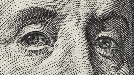 currency stop motion animation. different world money bill macro view. digits face value close up. w
