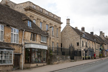 Shops On The High Street In Burford, Oxfordshire, UK