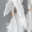 © Елена Нестерова - Plumage and beads of a Native American Dreamcatcher. Close up. Selective focus.