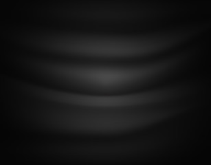 Poster - Black drapery. Abstract vector background