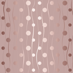 Poster - beautiful seamless pattern. elegant delicate background. modern stylish texture wavy twist, circle. 