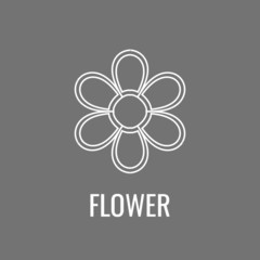 abstract flower vector illustration