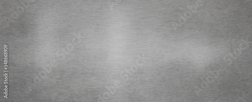 Fotomural Brushed steel plate background texture horizontal