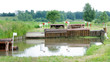 A cross-country a water fences obstacles in a cross country event
