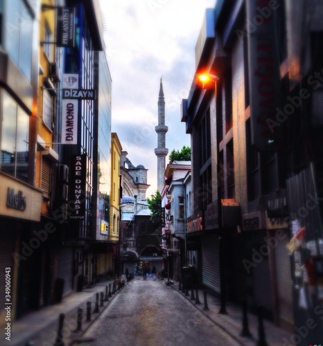 Minaret Seen From City Street © stephen beifuss/EyeEm