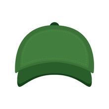 Isolated Green Cap Image