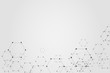 © WC Studio - Abstract hexagonal molecular structures technology background. Vector illustration