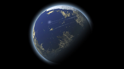 Wall Mural - earth in space