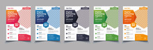 Corporate Business Flyer Template Vector Design, Flyer Template Geometric Shape Used For Business Poster Layout, IT Company Flyer, Corporate Banners, And Leaflets. Graphic Design Layout With Triangle 