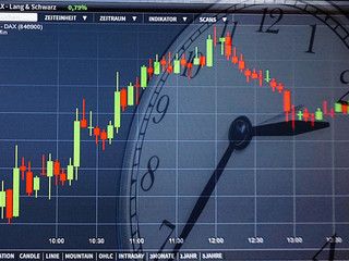 Stock market, business concept, investment time, trend, candlestick trend.