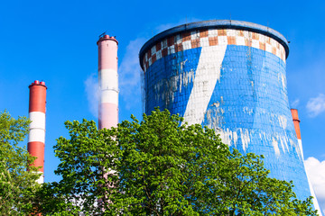 Pipe of a thermal power plant