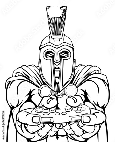 A Spartan or Trojan warrior...