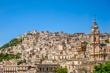 panoramic view of Noto, Sicily