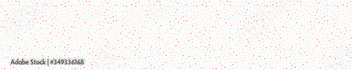 Fotomural Rainbow sprinkles confetti dotty border texture