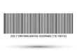 © Victoria Terletska - Realistic bar code icon. A modern simple flat barcode. Marketing, the concept of the Internet.