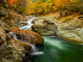 Poster - 湯瀬渓谷　秋田県