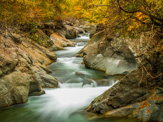 Canvas Print - 湯瀬渓谷　秋田県