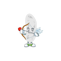 Poster - mascot design concept of gemmatimonadetes cute Cupid with arrow and wings