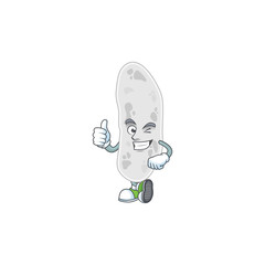 Sticker - Caricature picture of gemmatimonadetes with Thumbs up finger