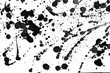 © aekkawin - Background splash black on paper. Creative abstract art from ink and watercolor.
