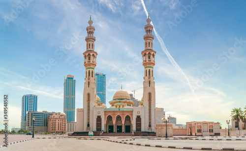 Obraz Dibond meczet w ZEA Sharjah