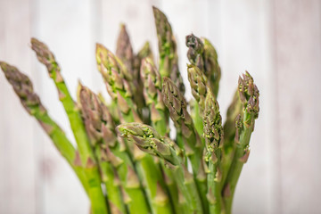 fresh green asparagus 