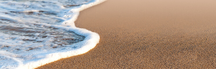 Wall Mural - sand beach close up