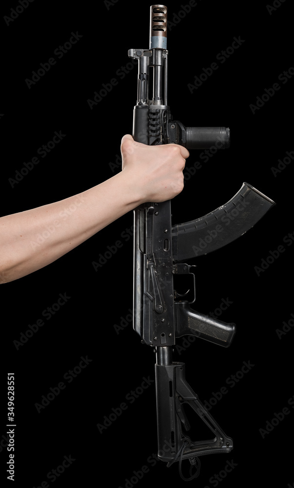 AK74 Assault Rifle & Accessories - ES 26034 - 1/6 scale figure