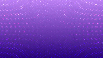 Fototapete - Violet blurred vector background with halftone effect. Smooth pink and purple gradient. Violet background. Halftone wallpaper. Creative backdrop. Vector template. Minimal style. Cover layout template.