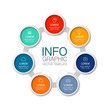 © vecarto - Vector iInfographic template for business, presentations, web design, 7 options.