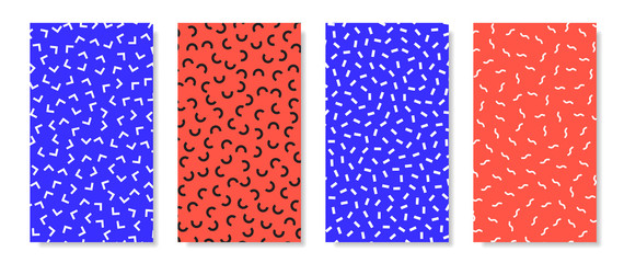 Poster - Colorful, vivid templates for social media story