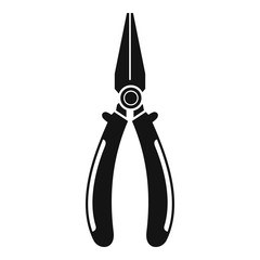Poster - Electric pliers icon. Simple illustration of electric pliers vector icon for web design isolated on white background