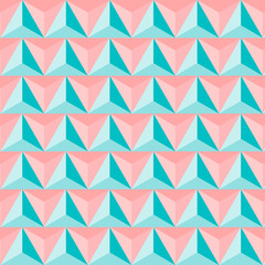 Pattern triangular colored vintage