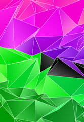 Abstract Low-Poly background. triangulated texture. Design 3d. Polygonal geometrical pattern. Triangular modern style