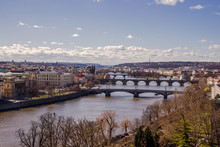View Of Prague From Metronome Hill,