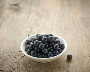 Wall Mural - black tapioca pearls for bubble tea