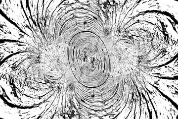 Poster - Black white background for design. grunge template