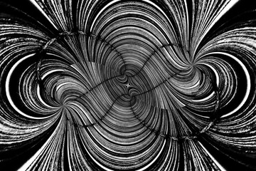 Poster - Black and white abstract background.