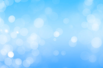 blue bokeh defocus glitter blur background. bokeh abstract background.