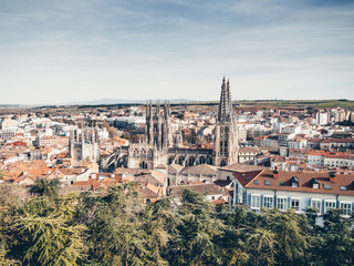 Sticker - Burgos gothic cathedral, Castilla Leon, Spain