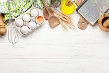 Cooking Utensils And Ingredients