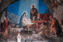 Nativity Mural, Bethlehem, Israel