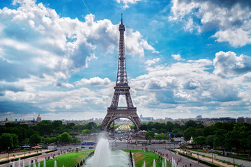 eiffel tour and from Trocadero, Paris