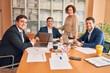 © Krakenimages.com - Business lawyers workers meeting at law firm office. Professional executive partners working on finance strategry at the workplace